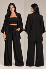 Conjunto Feminino Kimono Com 3 Peças - Imagem 2